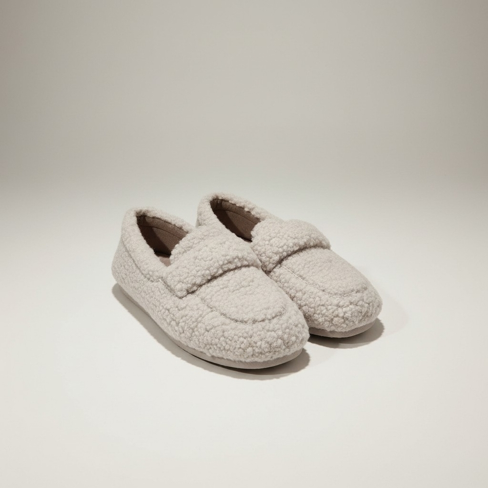 VIONIC Snuggle Loafer Slippers Faux Shearling Orthopedic Comfort